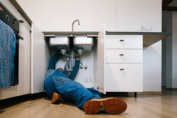 Professional Leak Detection technician working in New Ipswich, NH